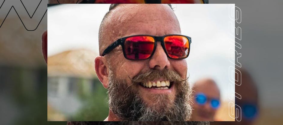 Ryan Logsdon smiling.